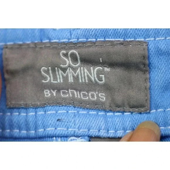So Slimming by Chico's Women's Skinny Ankle Jeans-Size 1-Logo - Picture 4 of 8
